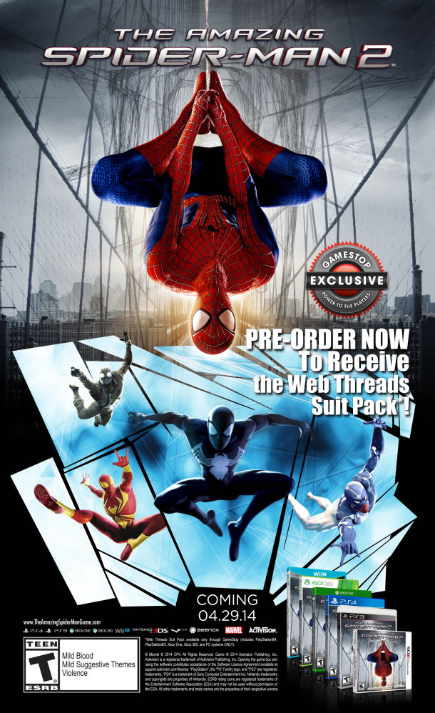 The Amazing Spider Man 2 Game Free Download