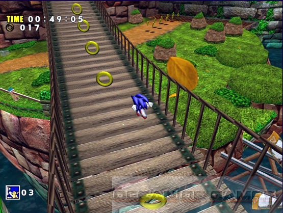 Sonic DX Directors Cut Features