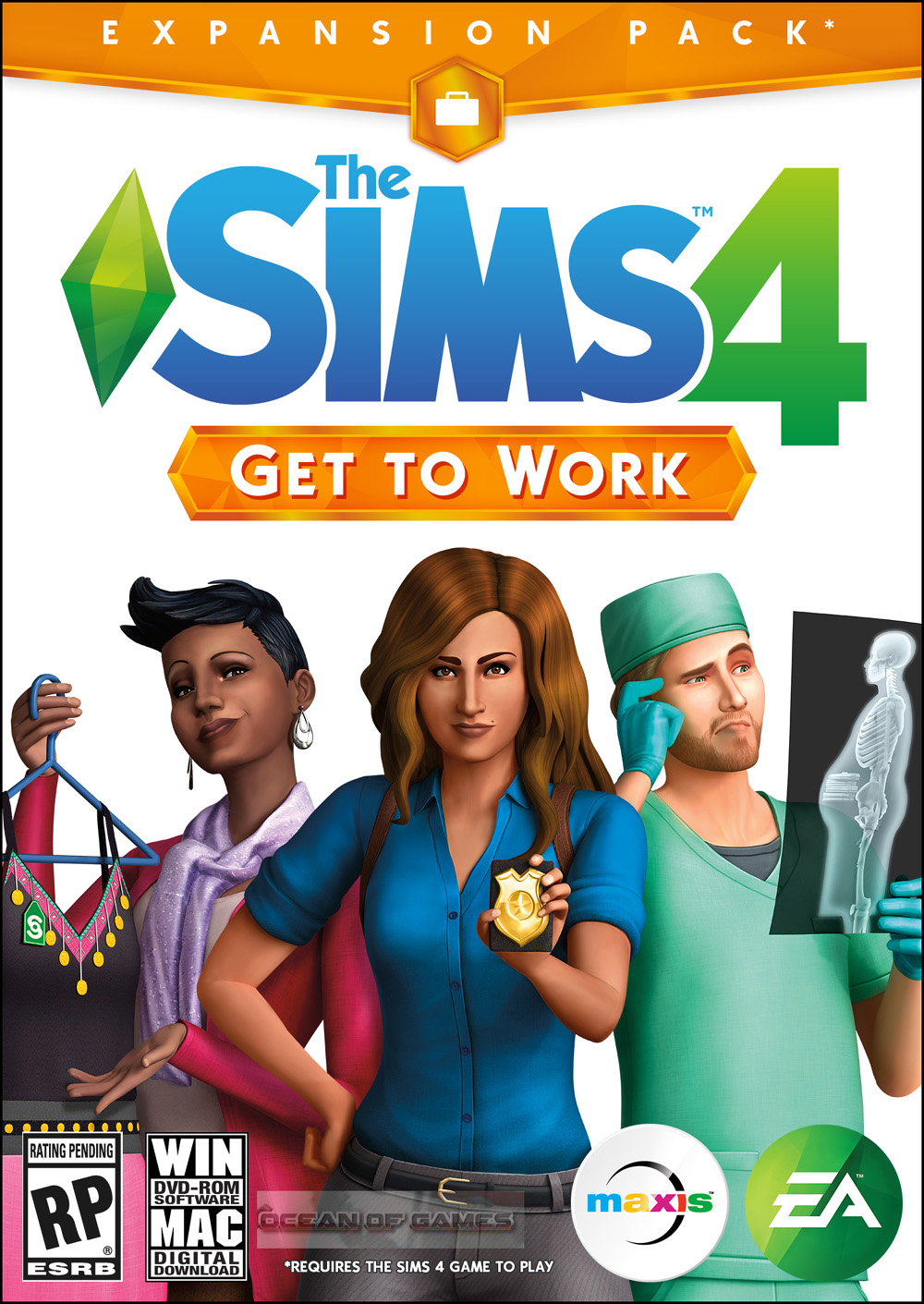 The Sims 4 Get to Work Free Download