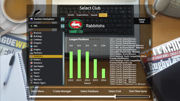 Rugby League Team Manager 2018 Free Download