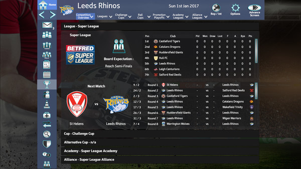 Rugby League Team Manager 2018 Free Download